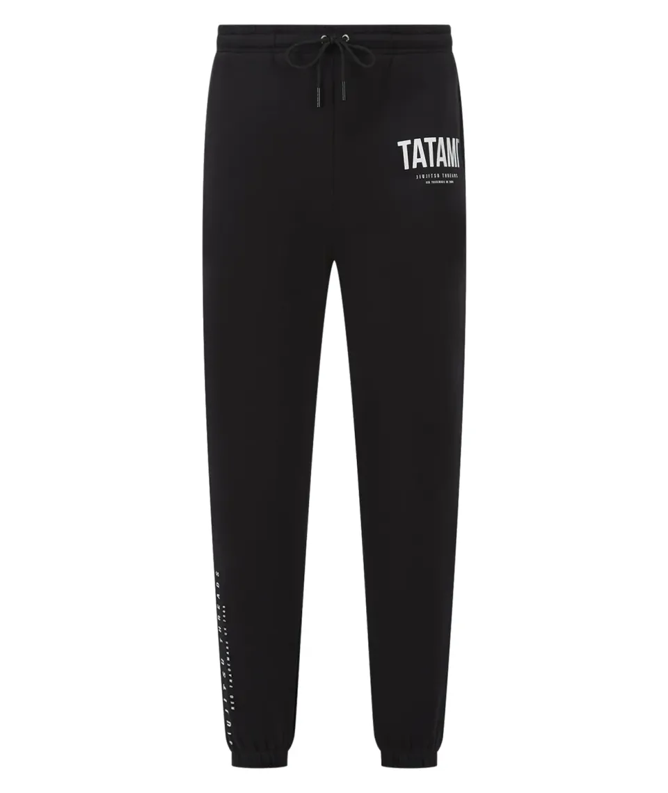 Tatami Threads joggers tuta uomo neri L cotone misto