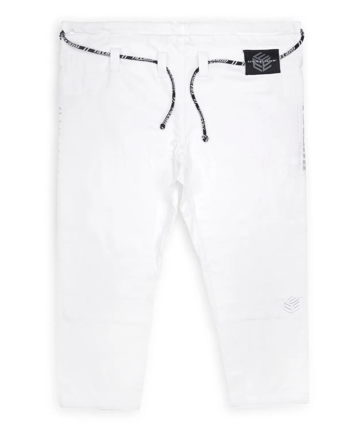 Tatami Estilo Black Label kimono BJJ bianco 550 GSM