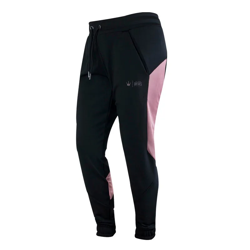 Cleto Reyes Coleccion Mexicana Bianca joggers nero rosa termici