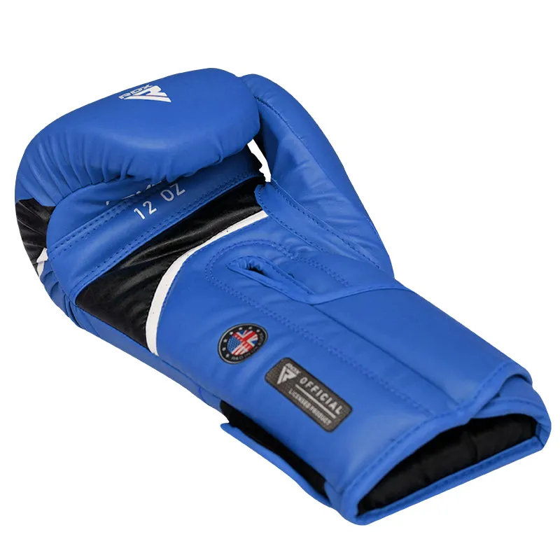 RDX Aura Plus T-17 guanti boxe Maya Hide protezione polso