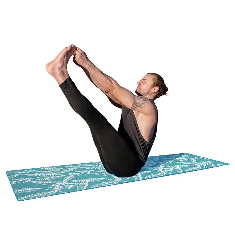 RDX D4 Tappetino Yoga TPE Blu 6mm Antiscivolo