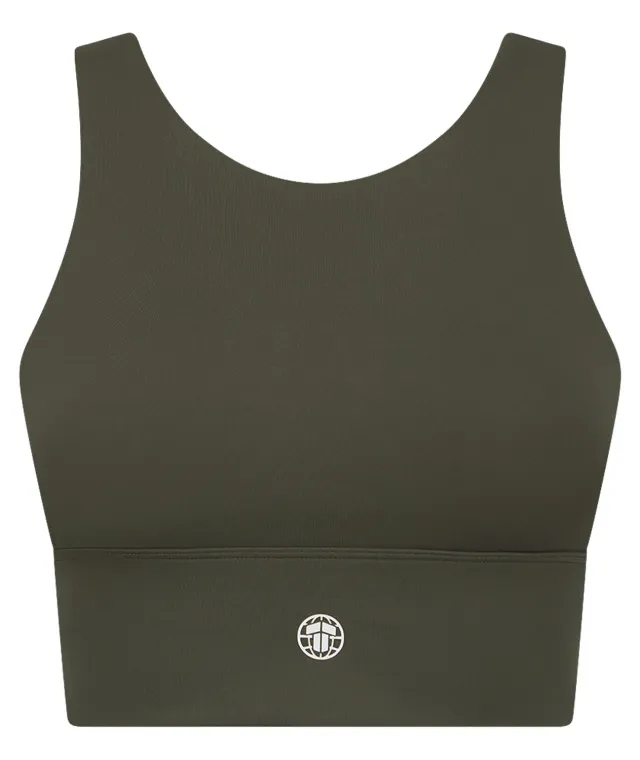 Tatami Ladies Agile Sports Bra Khaki donna