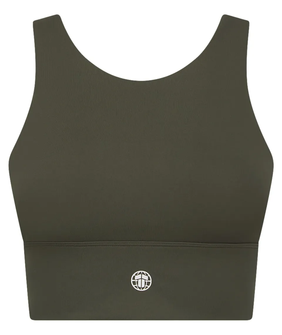Tatami Ladies Agile Sports Bra Khaki donna