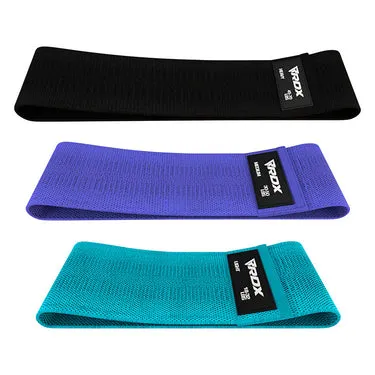 RDX CU Bande Resistenza Tessuto Set 3 livelli