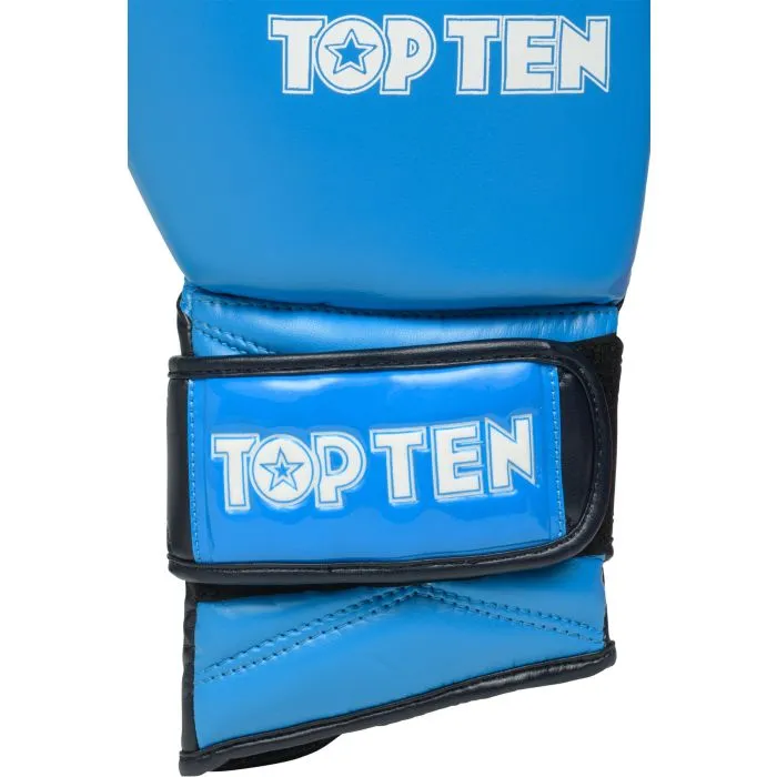 TOP TEN Signet WAKO GT guanti boxe 10 oz pelle sintetica