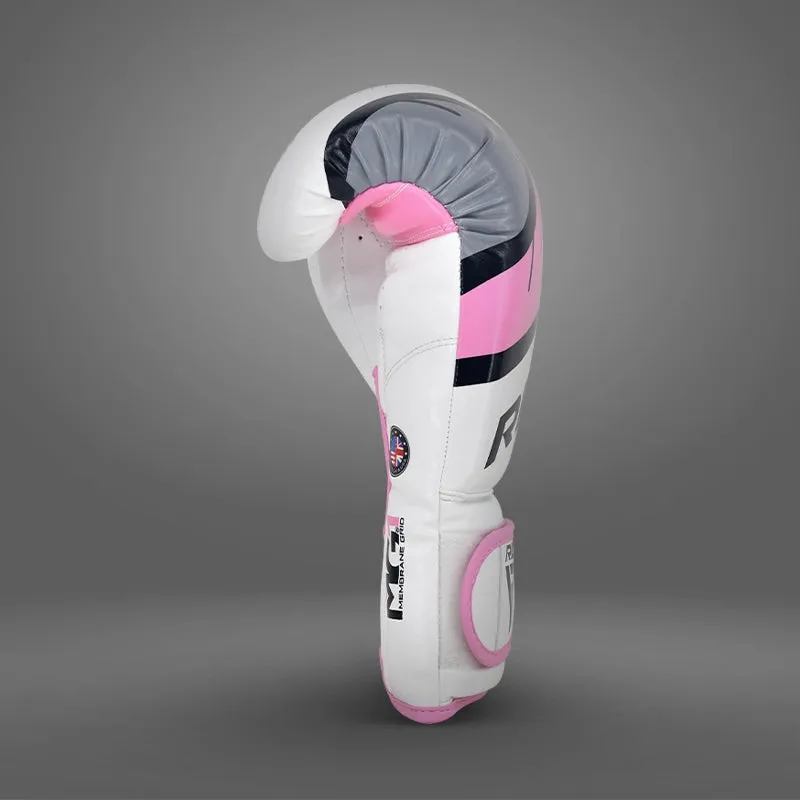 RDX F7 Ego guanti boxe donna rosa 8oz pelle