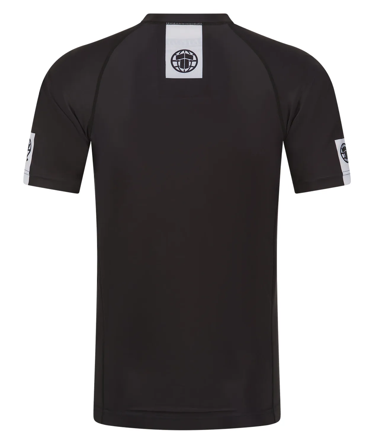 Tatami IBJJF Ranked Rash Guard Manica Corta Nera L IBJJF