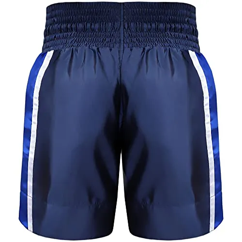Farabi Sports Muay Thai Pantaloncini Blu Navy XXS