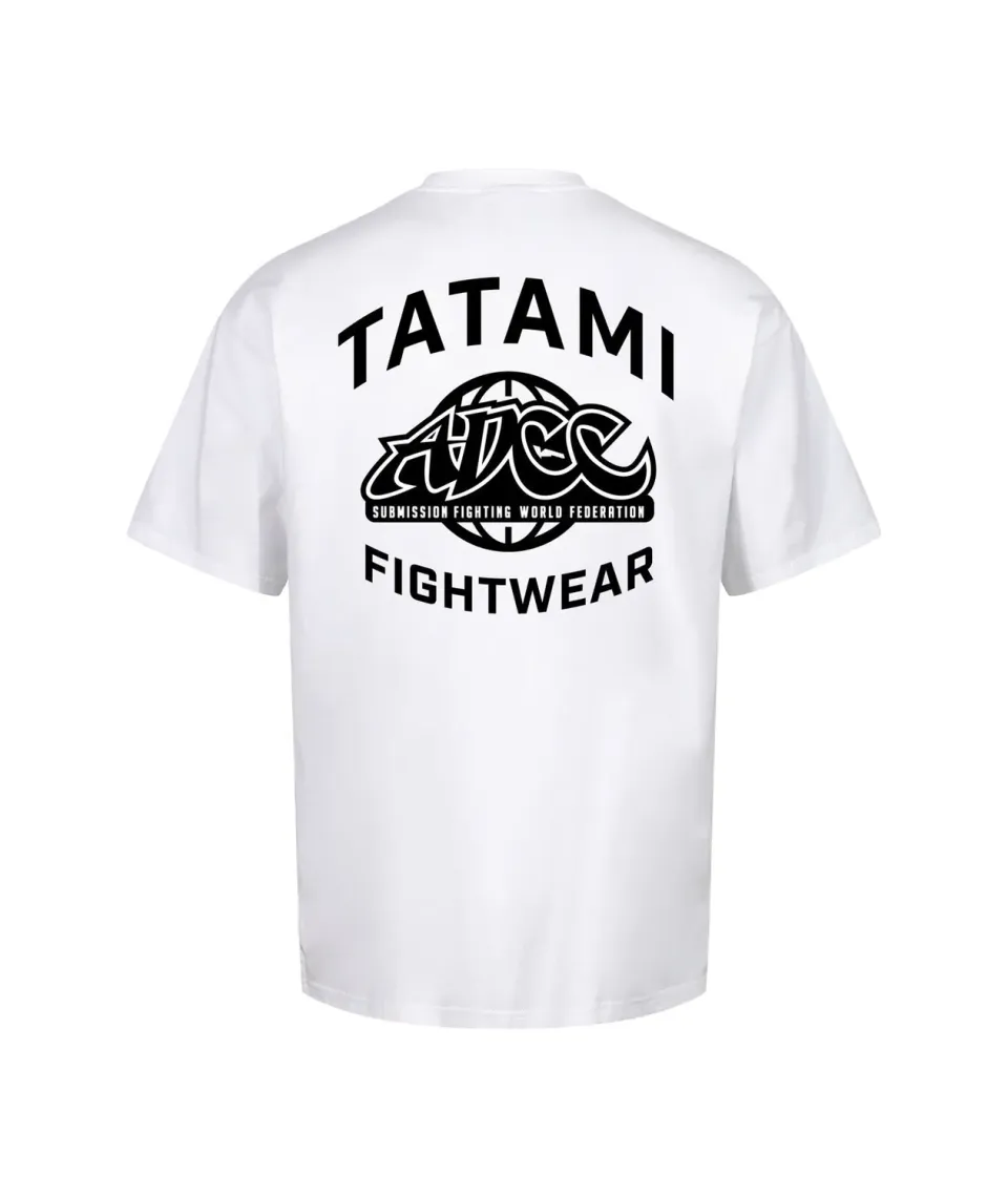 Tatami Fightwear X ADCC T-Shirt Bimbo Bianca Cotone