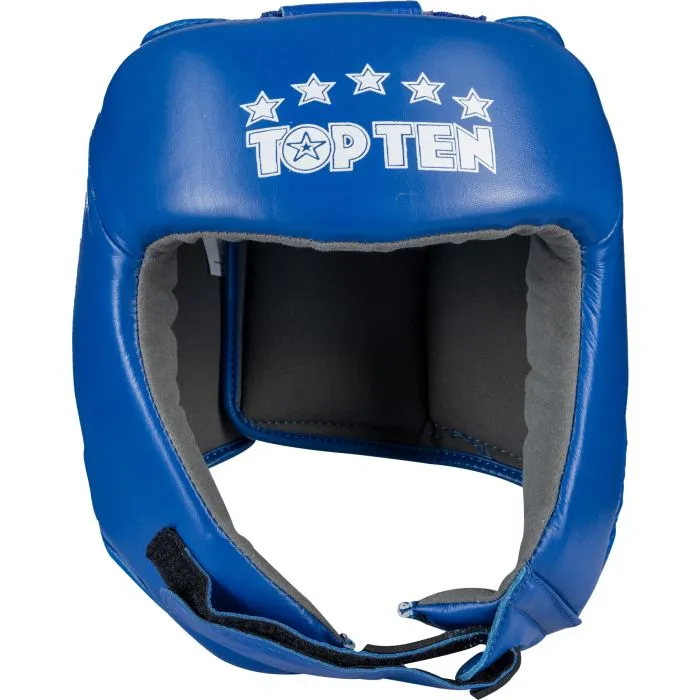 TOP TEN Competition casco boxe pelle bovina