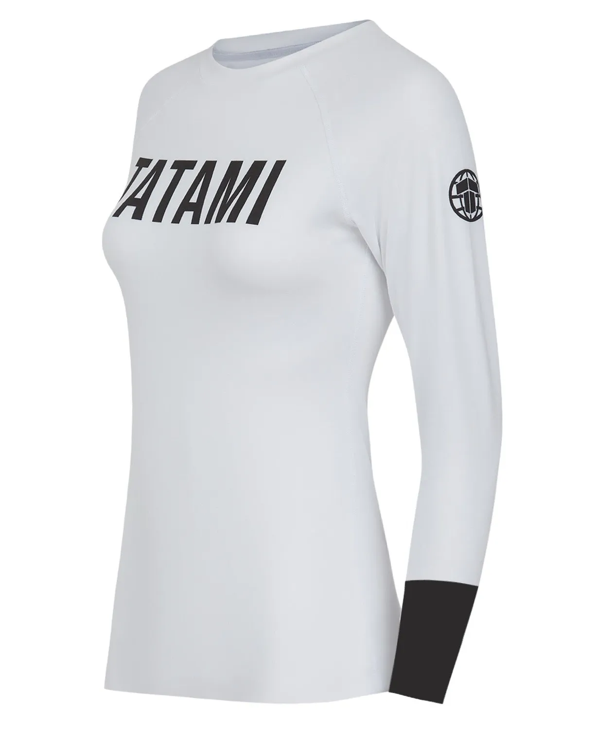 Tatami Helena Ranked rash guard donna bianca maniche lunghe