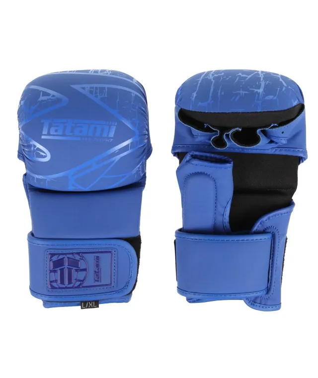 Tatami Fightwear Obsidian 6oz Guanti MMA Blu