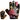 RDX F24 Floral guanti palestra donna traspiranti