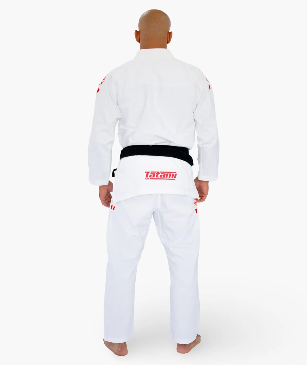 Tatami Pro Series kimono BJJ bianco wild rose leggero
