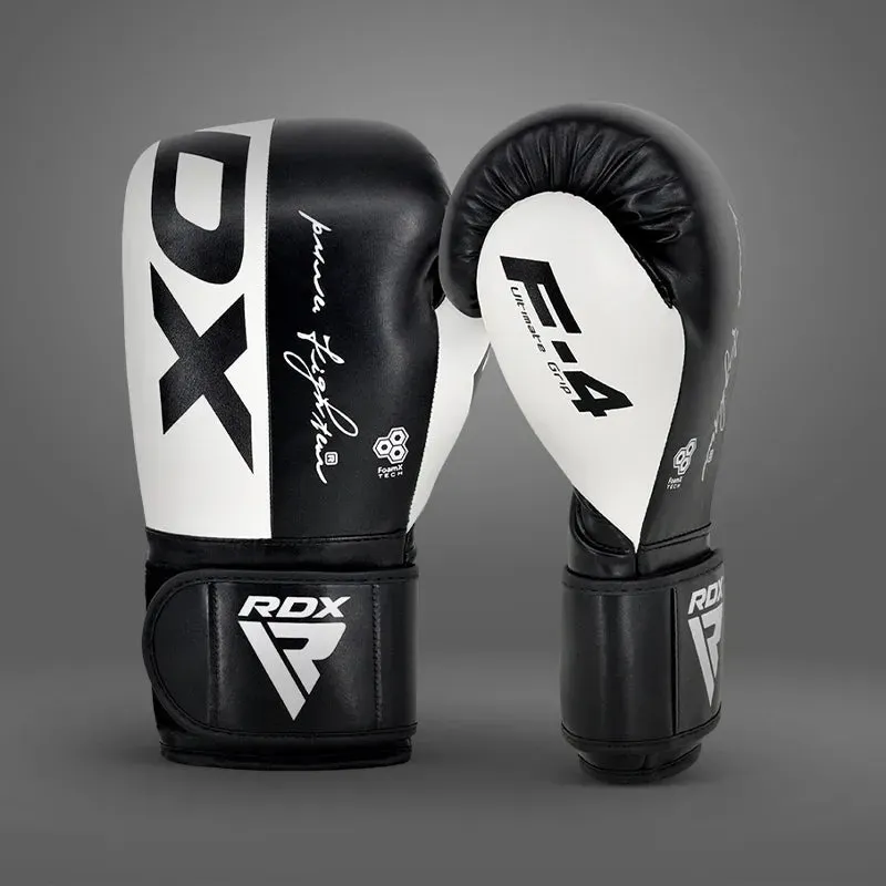 RDX F4 Guanti Boxe Hook Loop Training Resistenza Urti