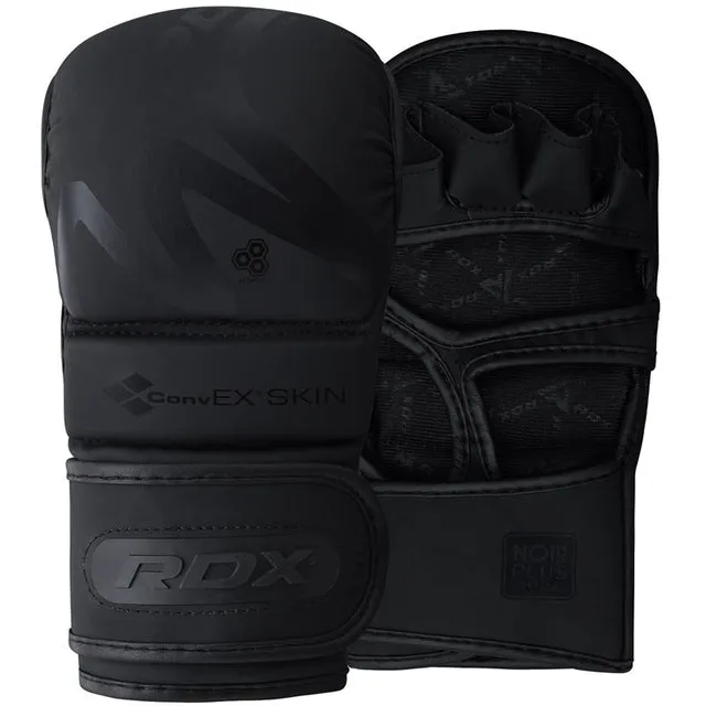 RDX T15 Noir guanti MMA sparring pelle resistente