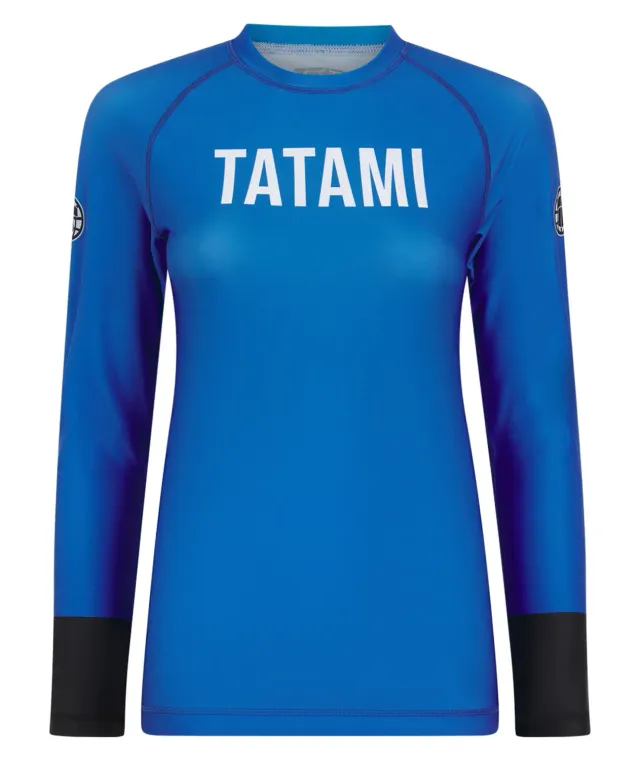 Tatami Fightwear Helena Rash Guard donna blu manica lunga