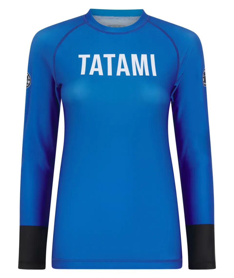 Tatami Fightwear Helena Rash Guard donna blu manica lunga