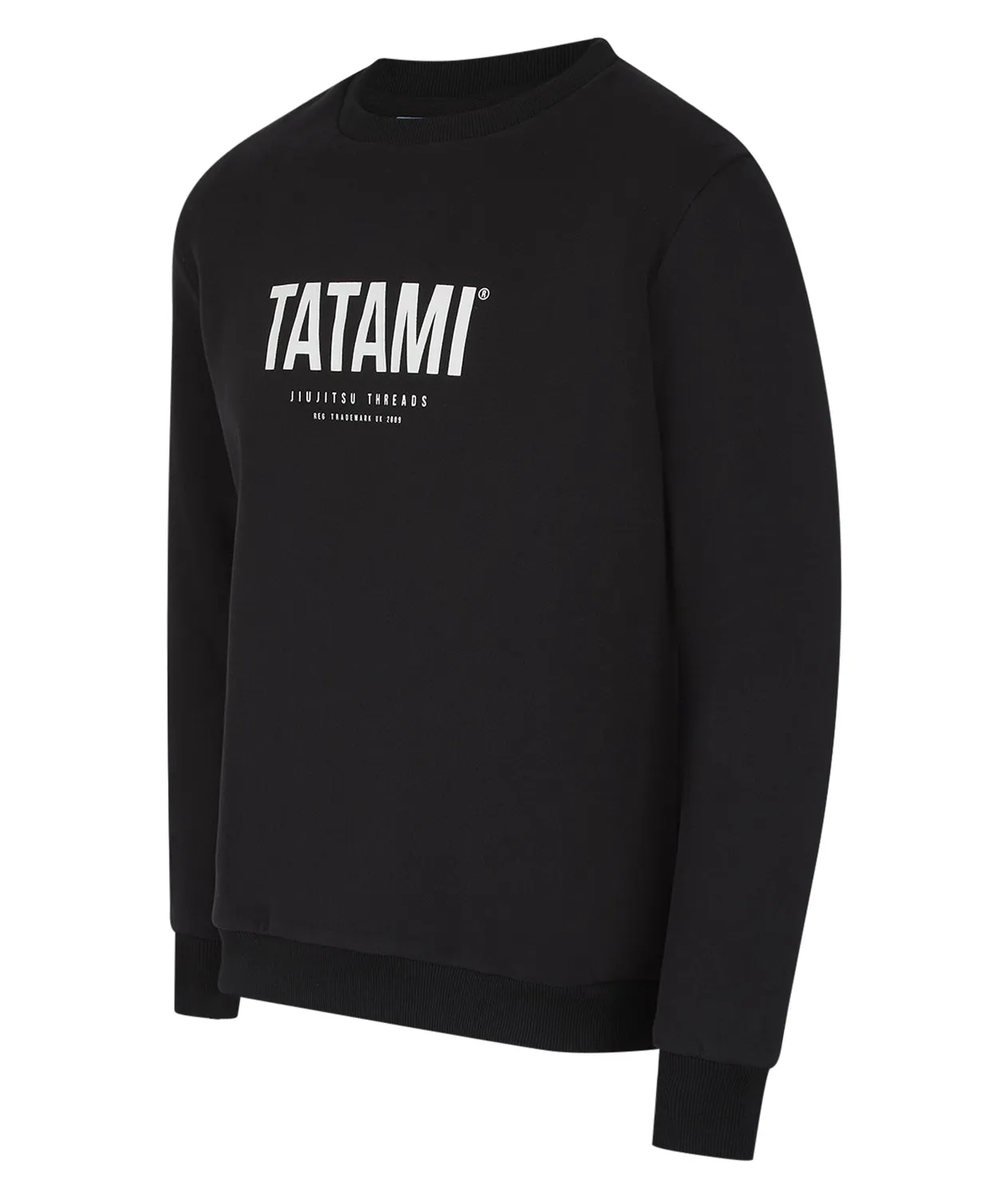 Tatami Fightwear Threads Felpa Uomo Nera Girocollo