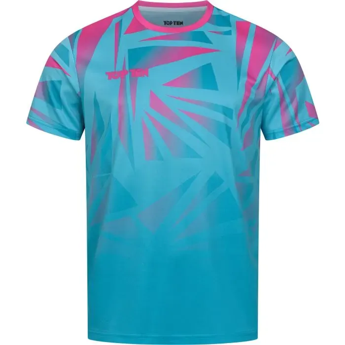 TOP TEN Borrado t-shirt MMA poliestere