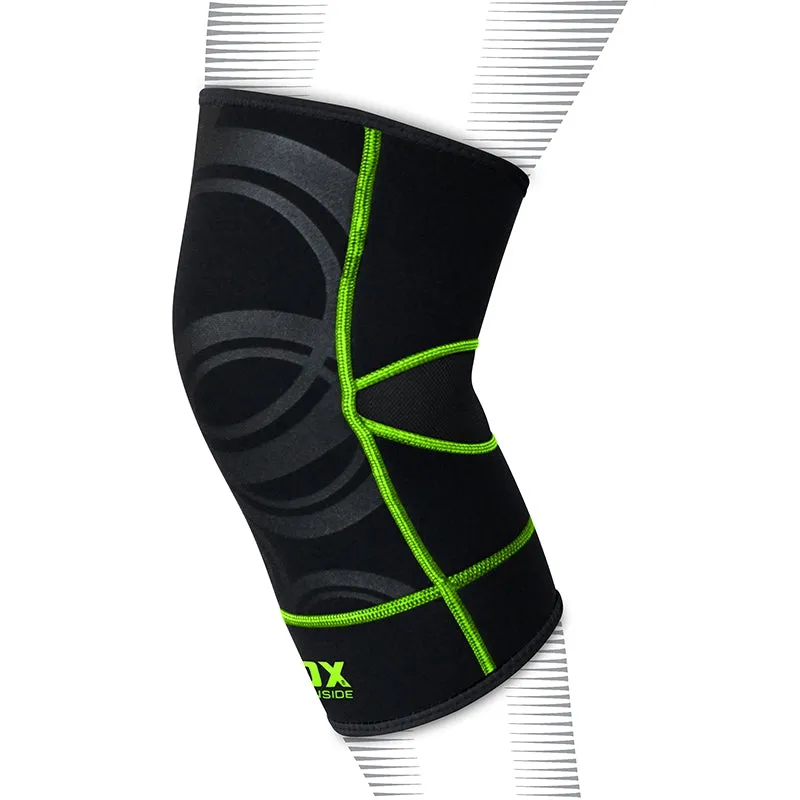 RDX K1 Ginocchiera Compressione Verde Supporto Ginocchio