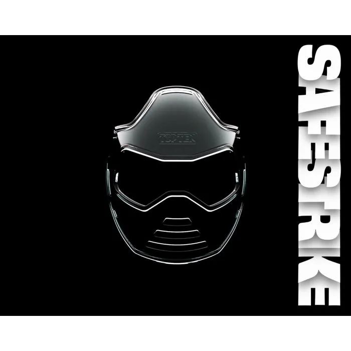 TOP TEN SafeStrike maschera protettiva trasparente CE