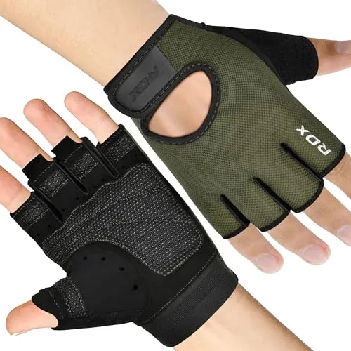 RDX T1 Guanti Palestra Sollevamento Pesi Traspiranti