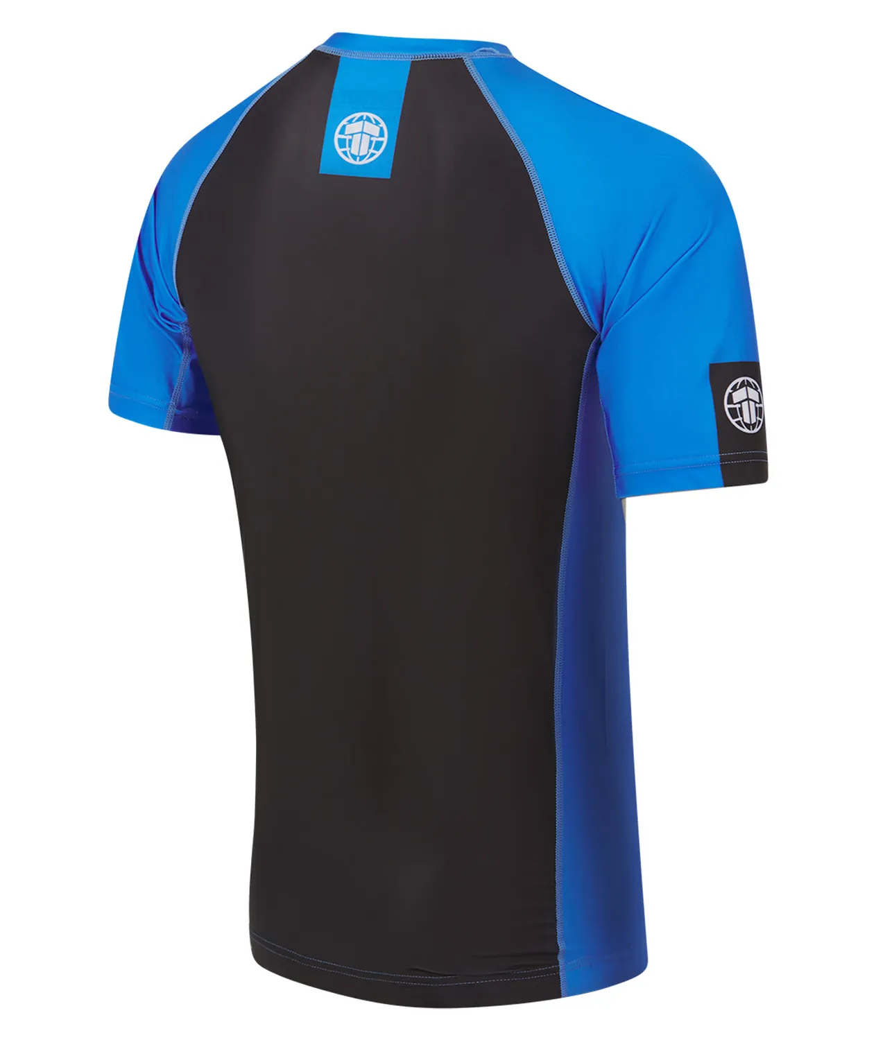 Tatami Fightwear IBJJF Ranked rash guard maniche corte blu