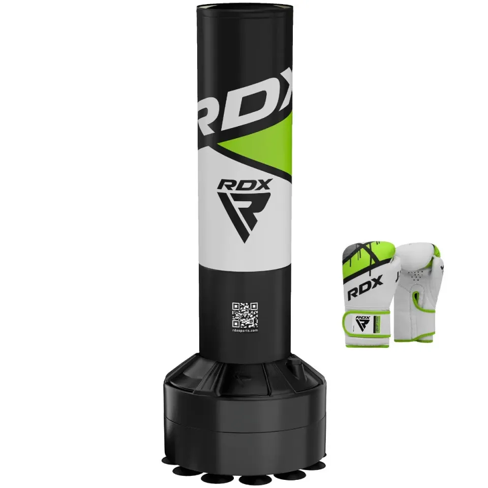 RDX R8 Sacco Boxe Bambini 4ft Rosso con guanti
