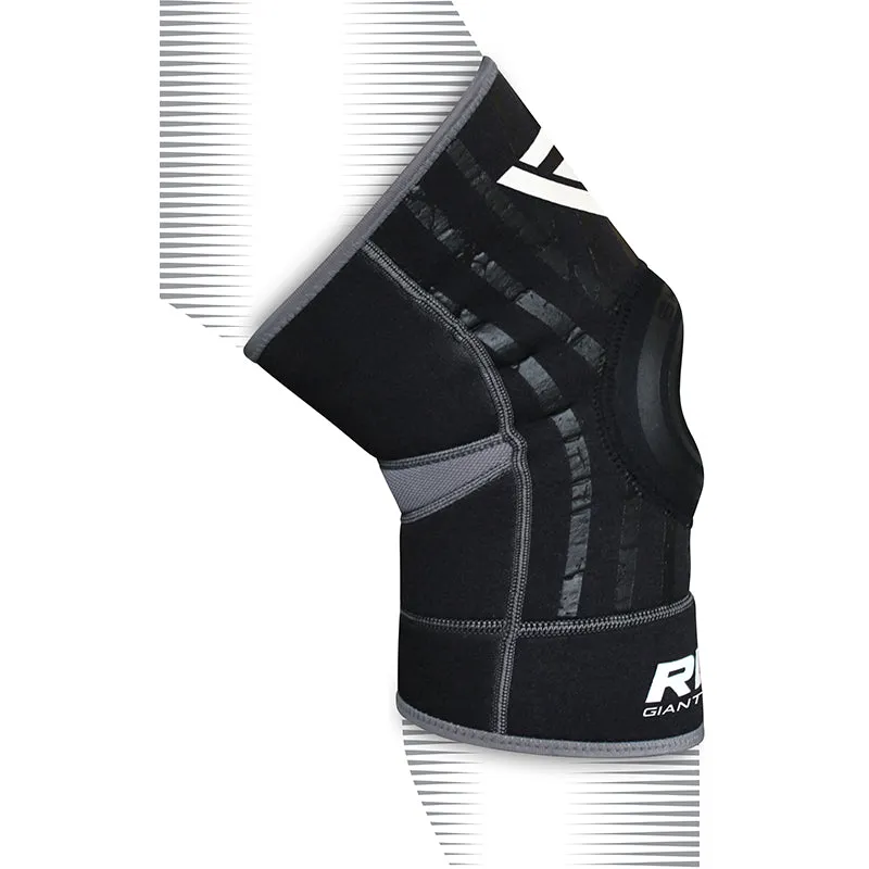 RDX K2 ginocchiera neoprene stabilizzante rotula