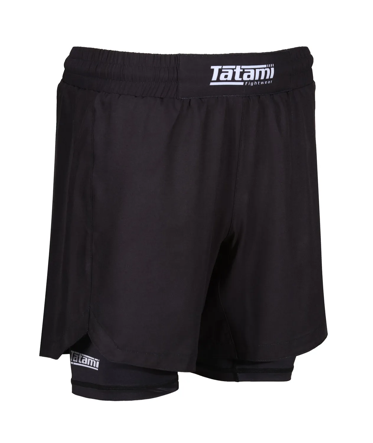 Tatami Dual Layer shorts grappling uomo neri doppio strato