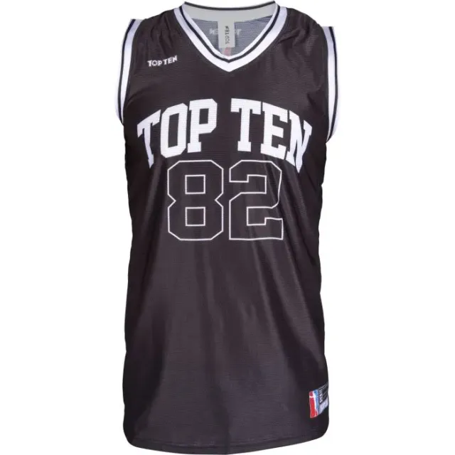 TOP TEN Fighter Jersey canotta fitness poliestere