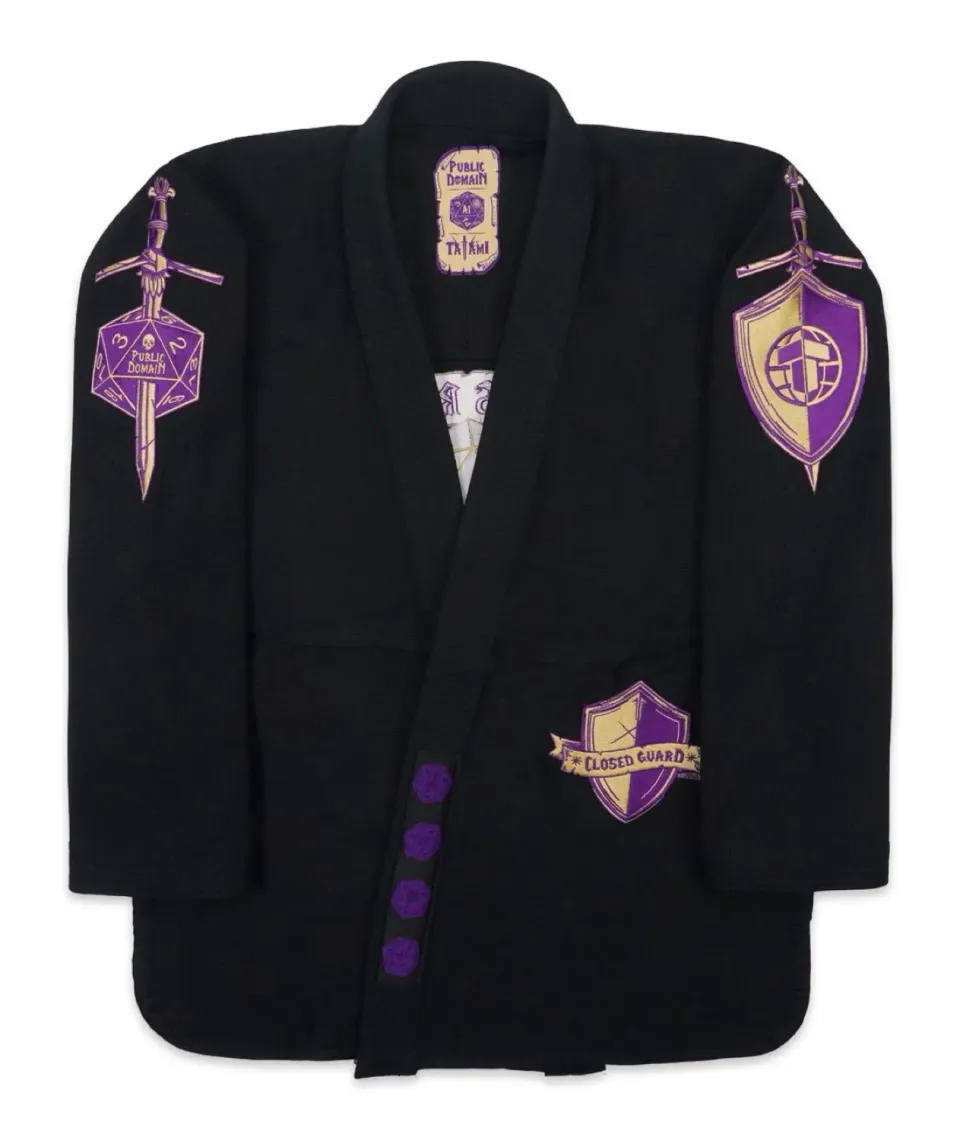 Tatami Grapples & Goblins Kimono BJJ 350 GSM cotone