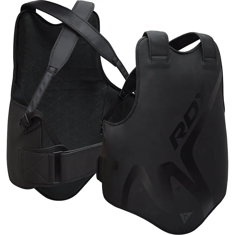 RDX T15 Noir corpetto coach boxe nero imbottito