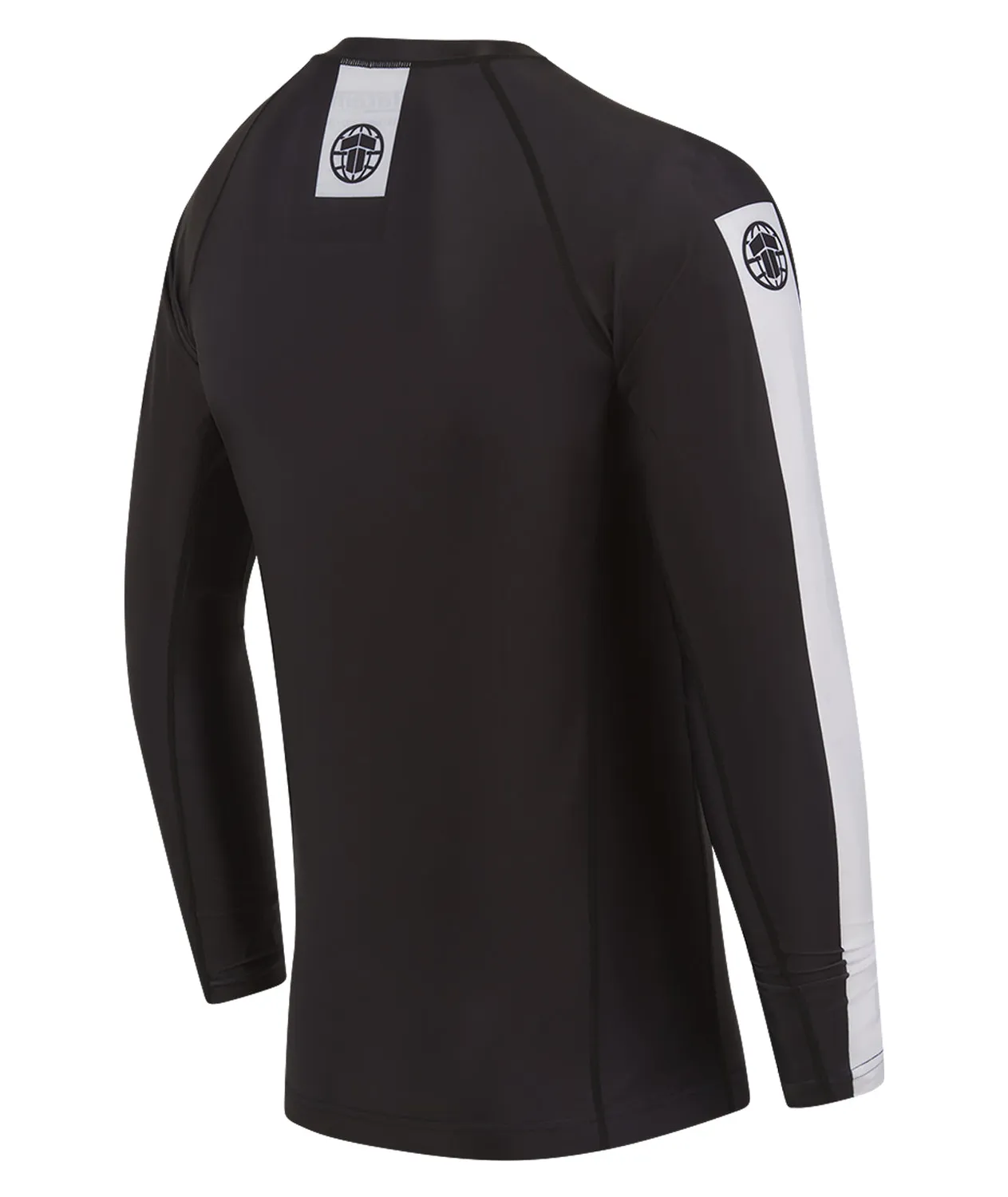 Tatami Fightwear IBJJF Ranked rash guard maniche lunghe nera