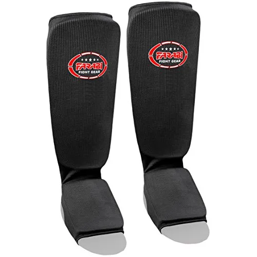 Farabi Shin Instep Parastinchi kickboxing neri S/M