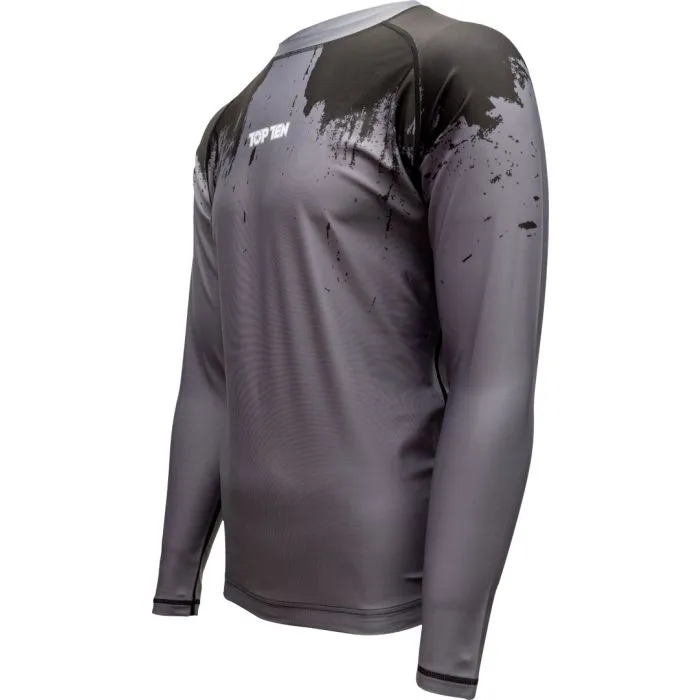 TOP TEN Power Ink rash guard MMA elastan