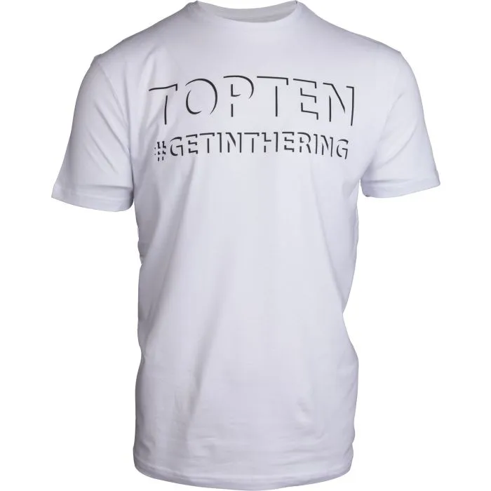 TOP TEN Shadow t-shirt cotone fitness