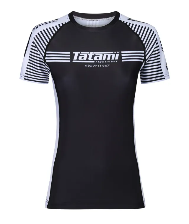 Tatami Fightwear IBJJF Ranked rash guard donna bianca