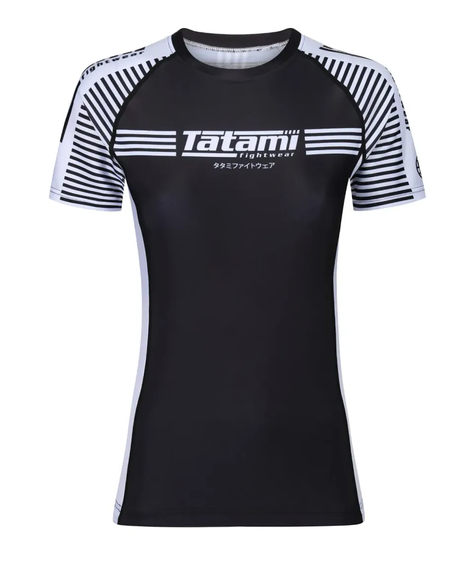 Tatami Fightwear IBJJF Ranked rash guard donna bianca