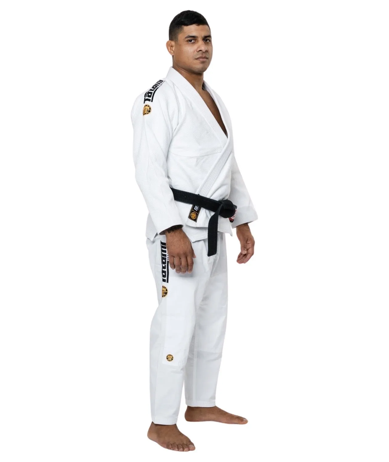Tatami Estilo Gold Label kimono BJJ bianco pearl weave