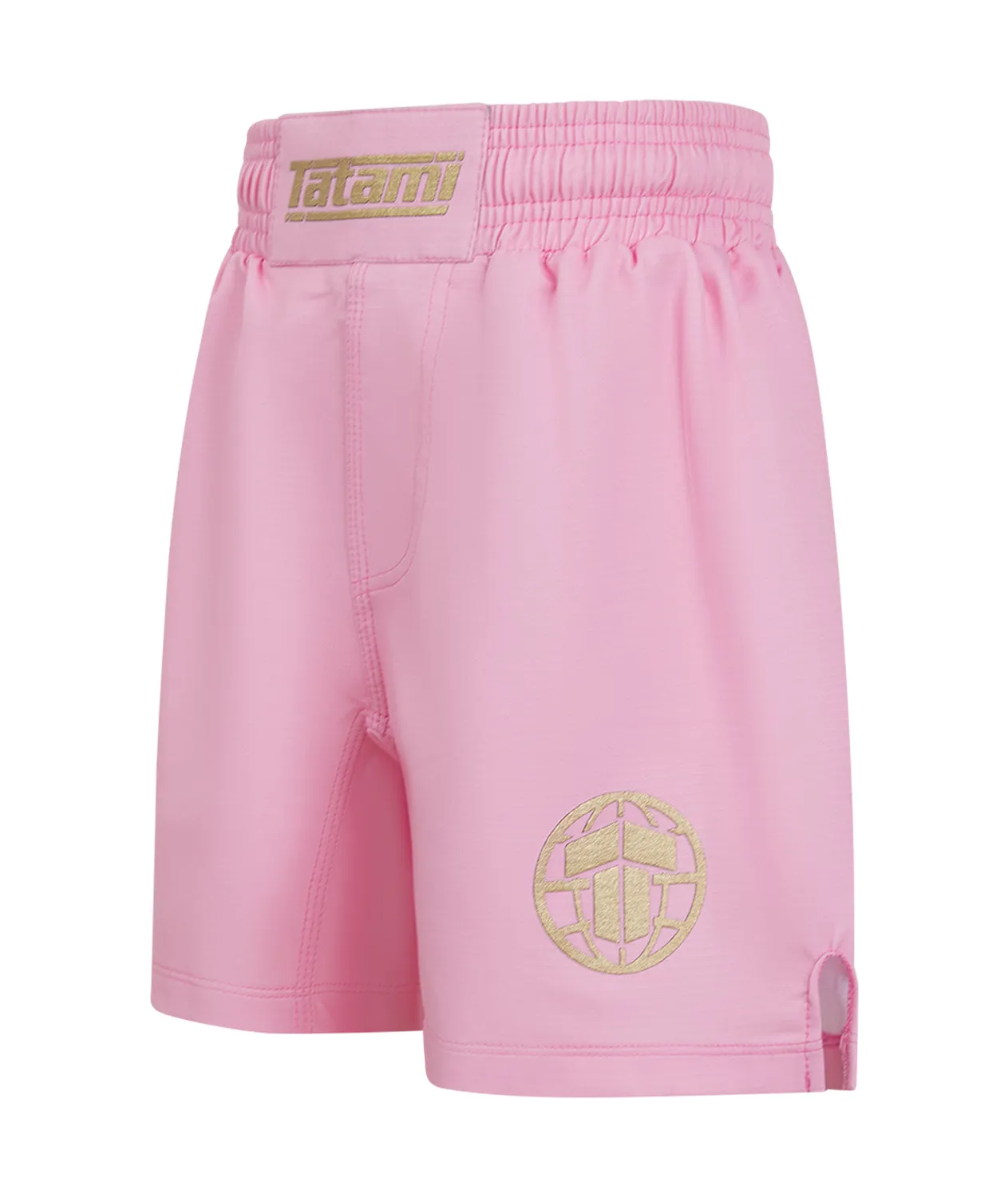 Tatami Pro Grappling shorts bimbi rosa elasticizzati