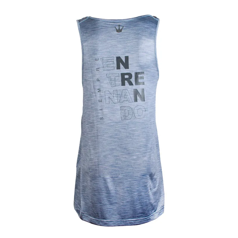 Cleto Reyes Tulio top training blu poliestere