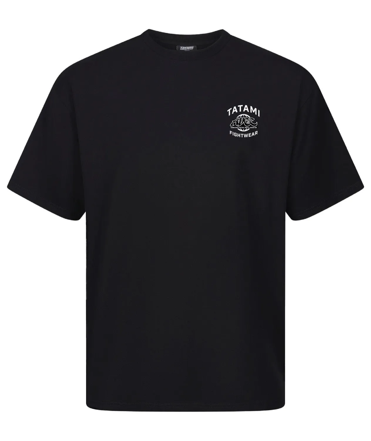 Tatami ADCC T-Shirt Oversize Nera Cotone Uomo