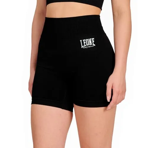 Leone1947 Logo Seamless Shorts Compressione L Neri