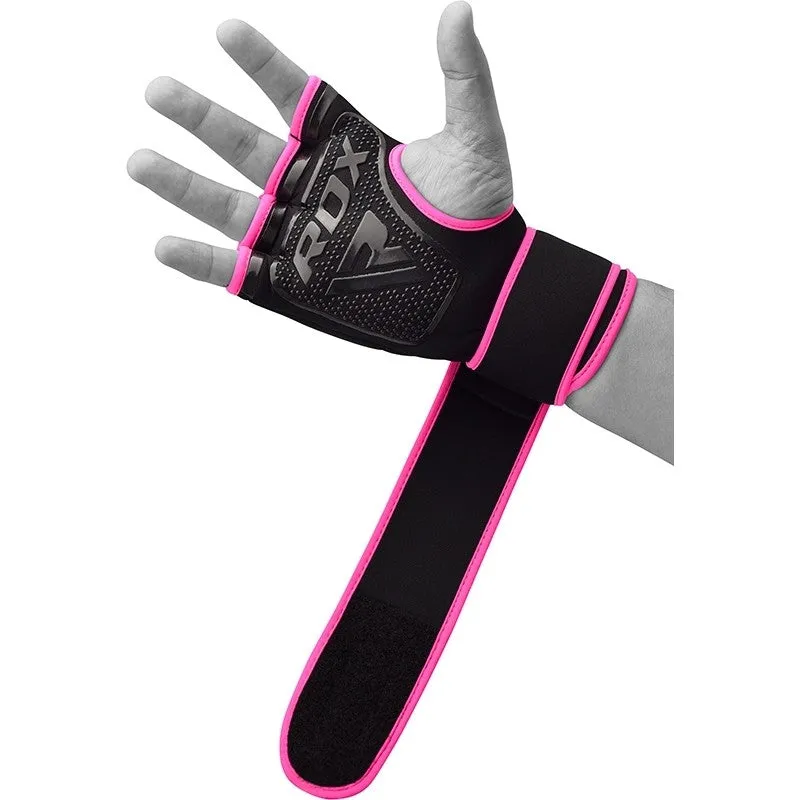 RDX X8 sottoguanti boxe gel rosa protezione nocche