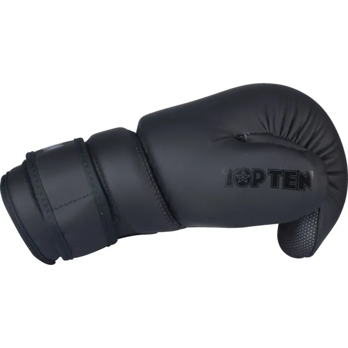 TOP TEN Pointfighter Power Ink guanti Black'n'Black