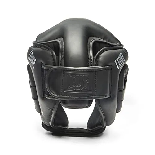 Leone 1947 casco boxe L pelle parazigomi
