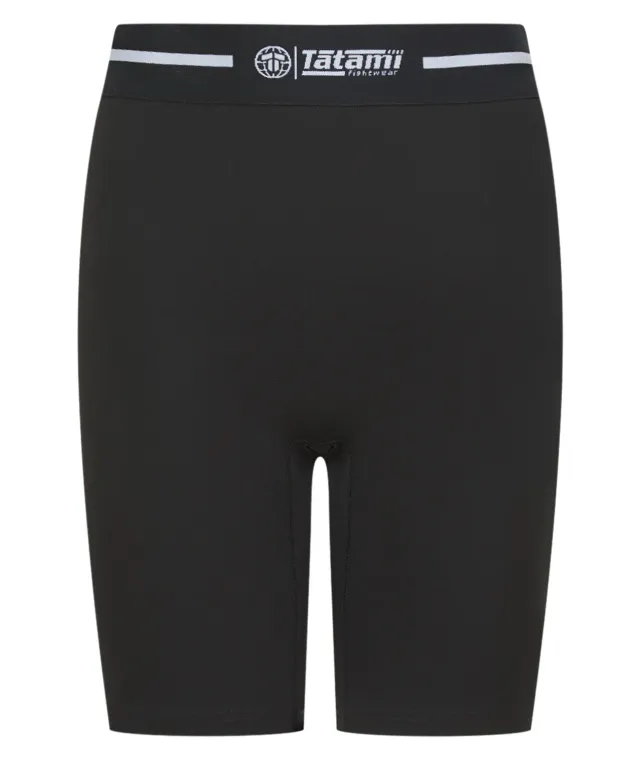 Tatami Essence shorts donna neri longline no-gi elasticizzati