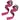RDX W2 fasce sollevamento pesi donna rosa